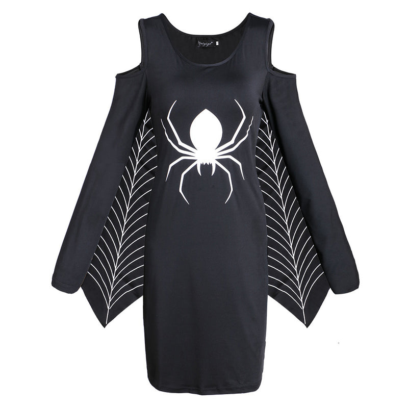 Spider-Print Halloween Costume