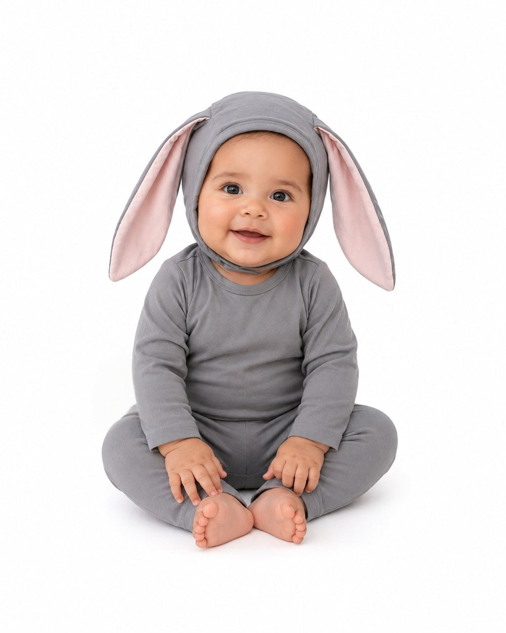 Grey Bunny Halloween Costume