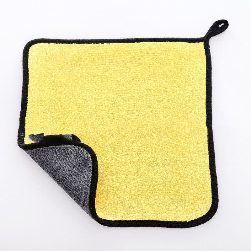 Long-Handle Car Window Cleaning Brush