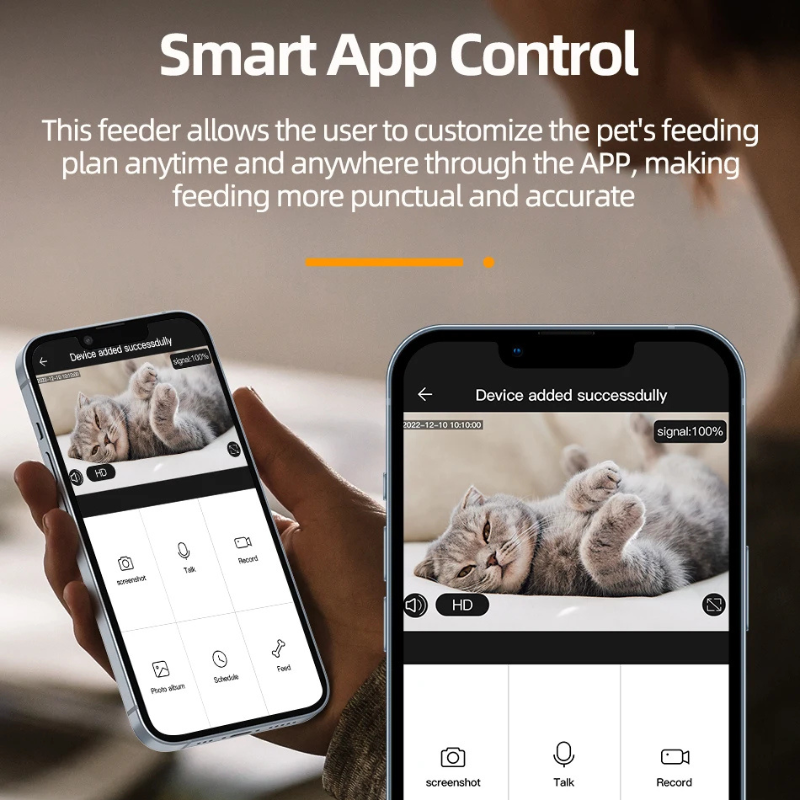Smart Cat Feeder with Camera