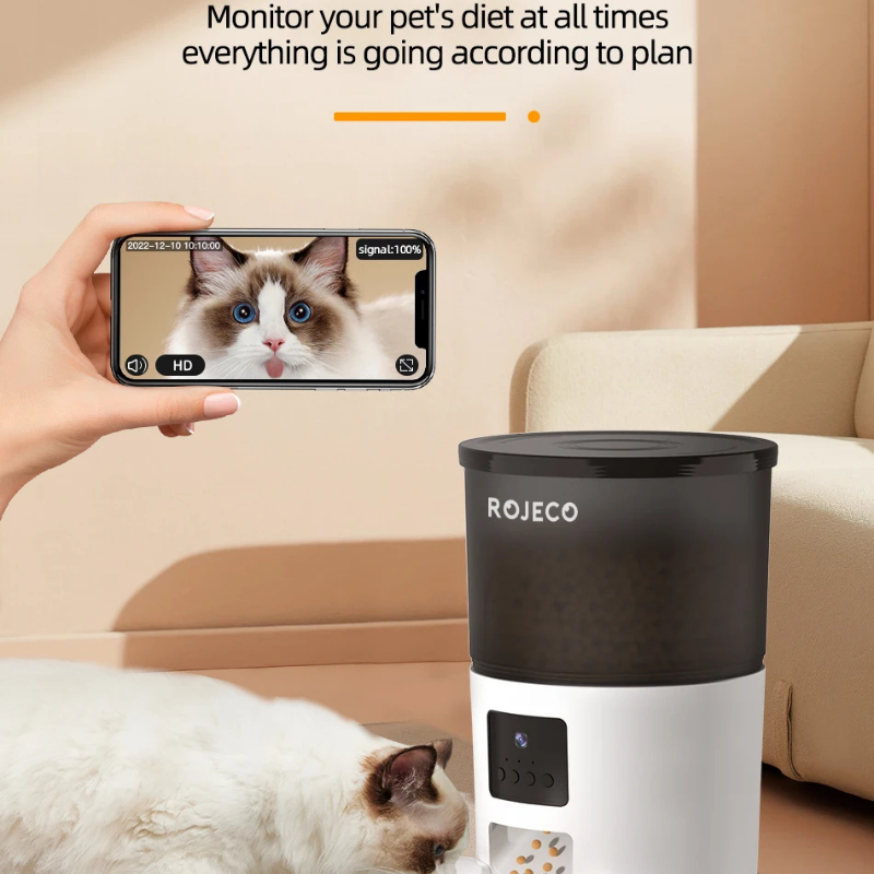 Smart Cat Feeder with Camera