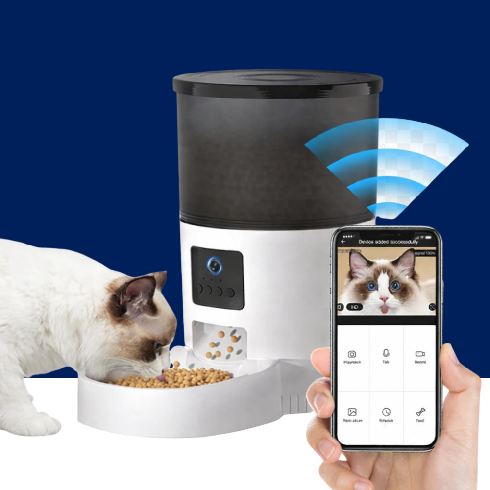Smart Cat Feeder with Camera