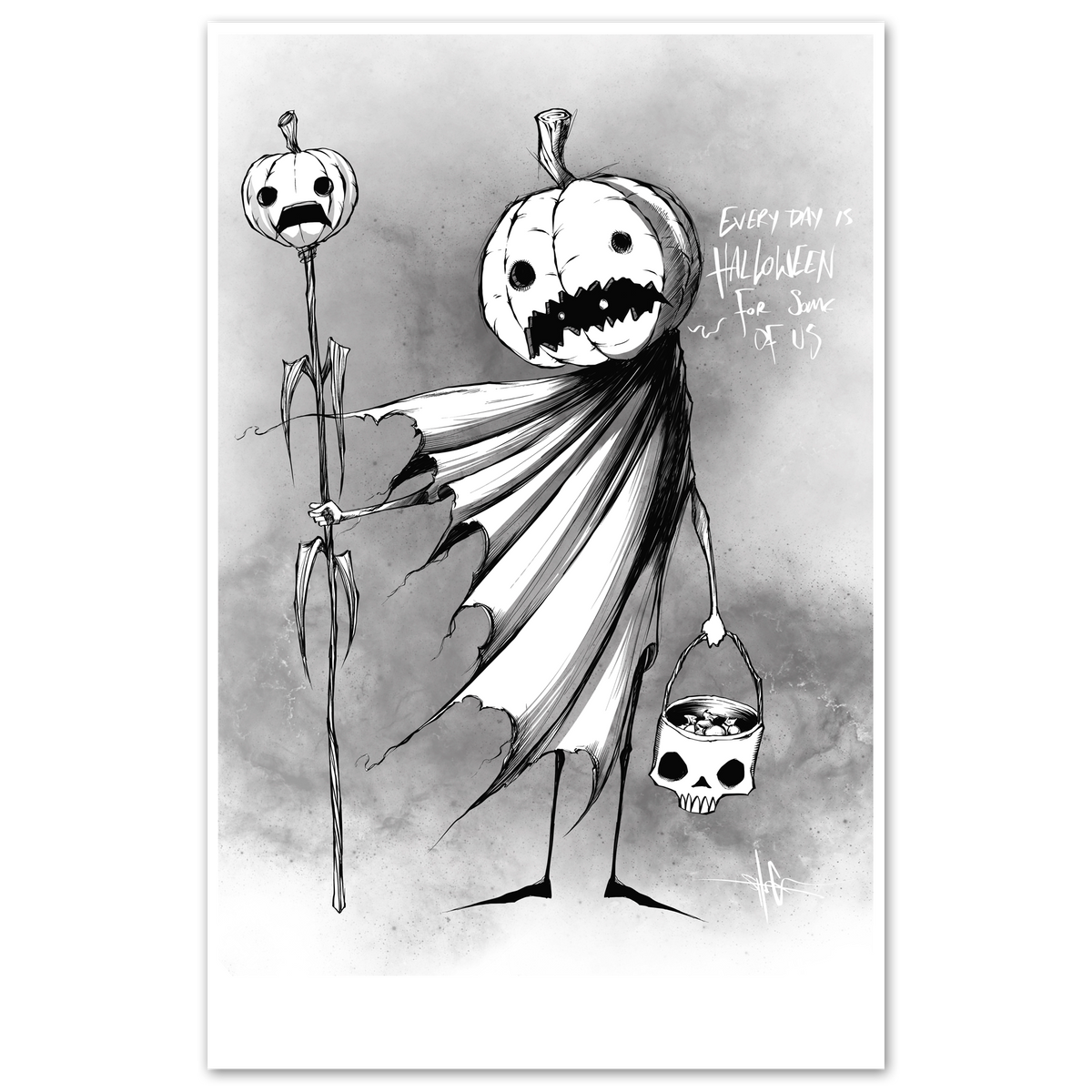 Everyday Halloween Print