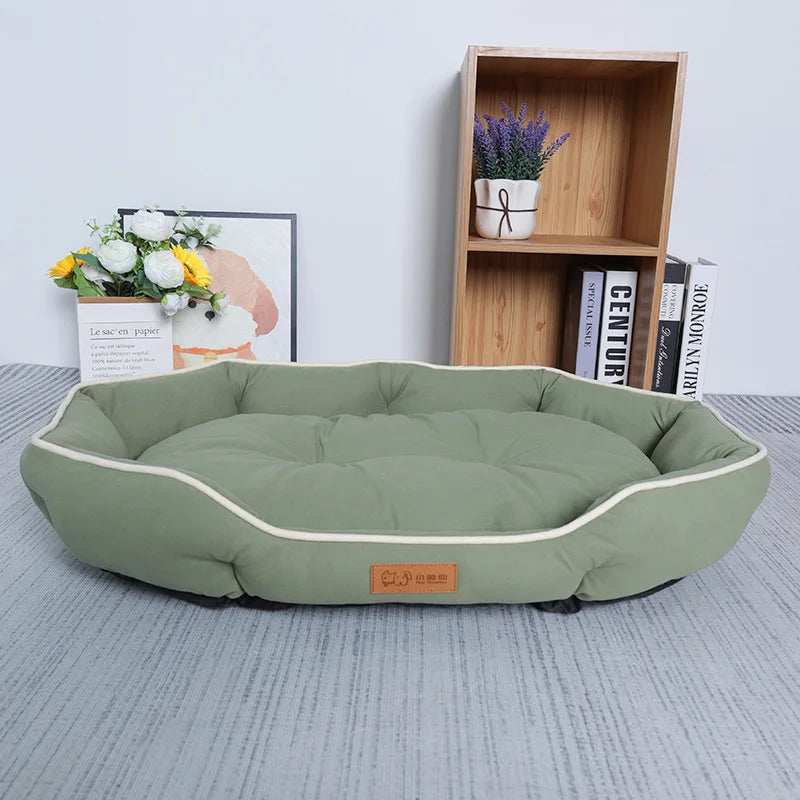 Pet Sofa Bed with Removable Cushion