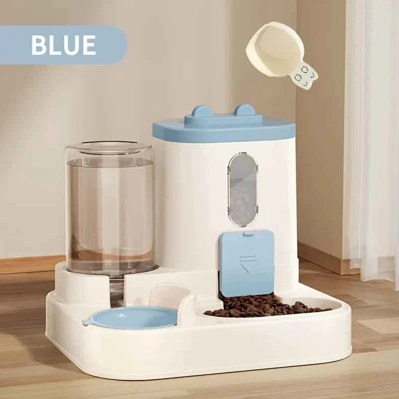 2-in-1 Gravity Pet Food & Water Dispenser