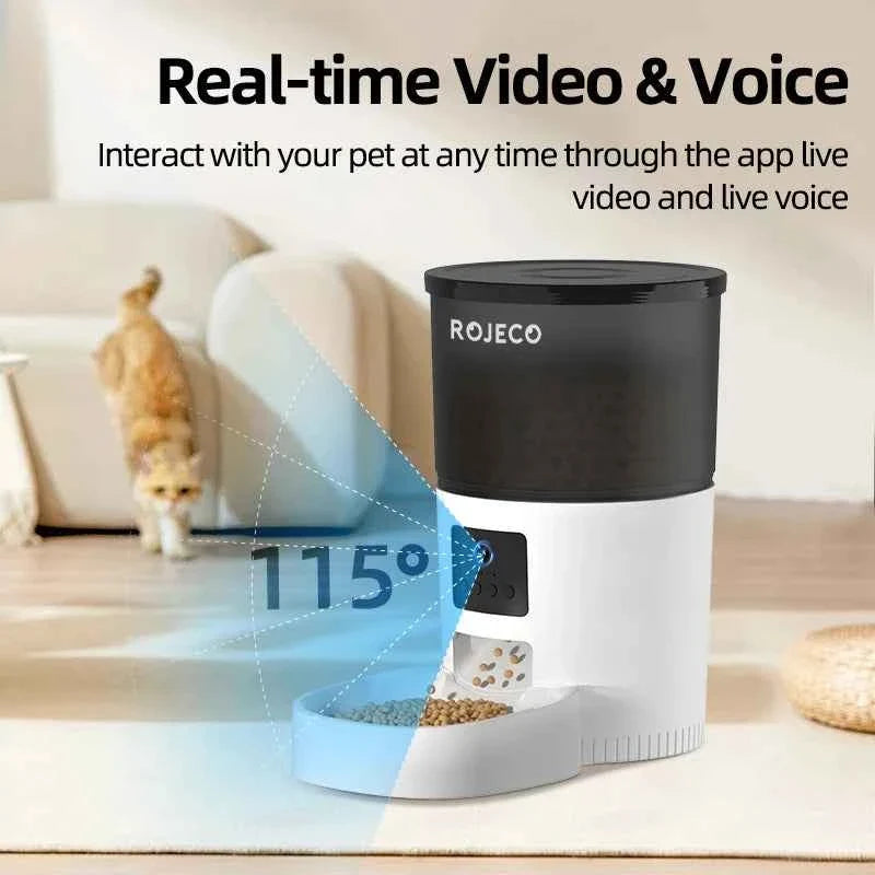 Smart Cat Feeder with Camera