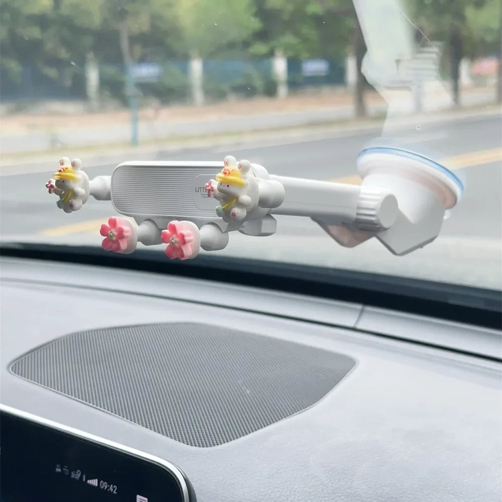 Cartoon-Style Car Phone Holder