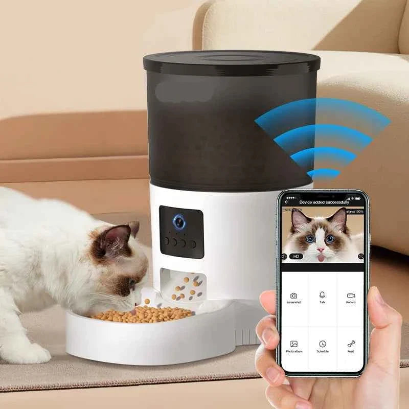 Smart Cat Feeder with Camera