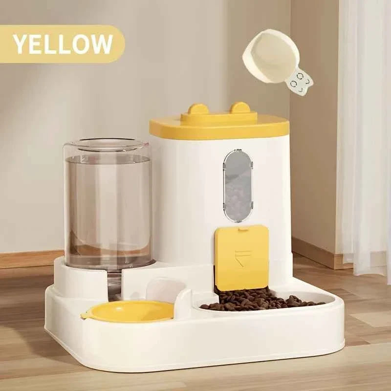2-in-1 Gravity Pet Food & Water Dispenser