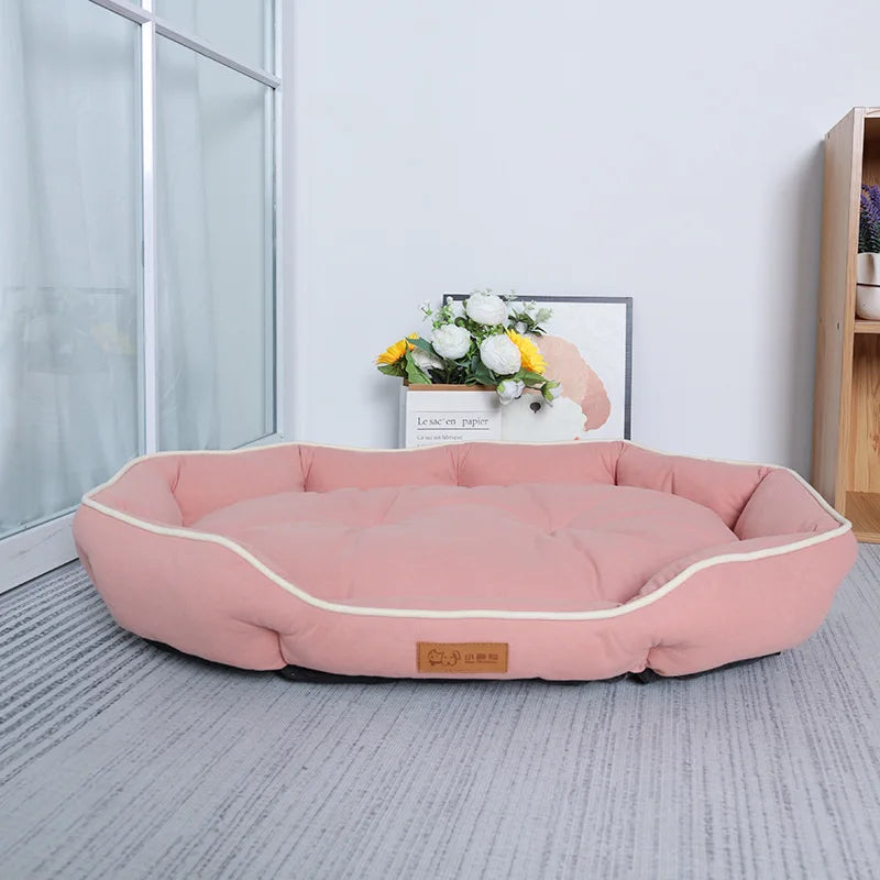 Pet Sofa Bed with Removable Cushion