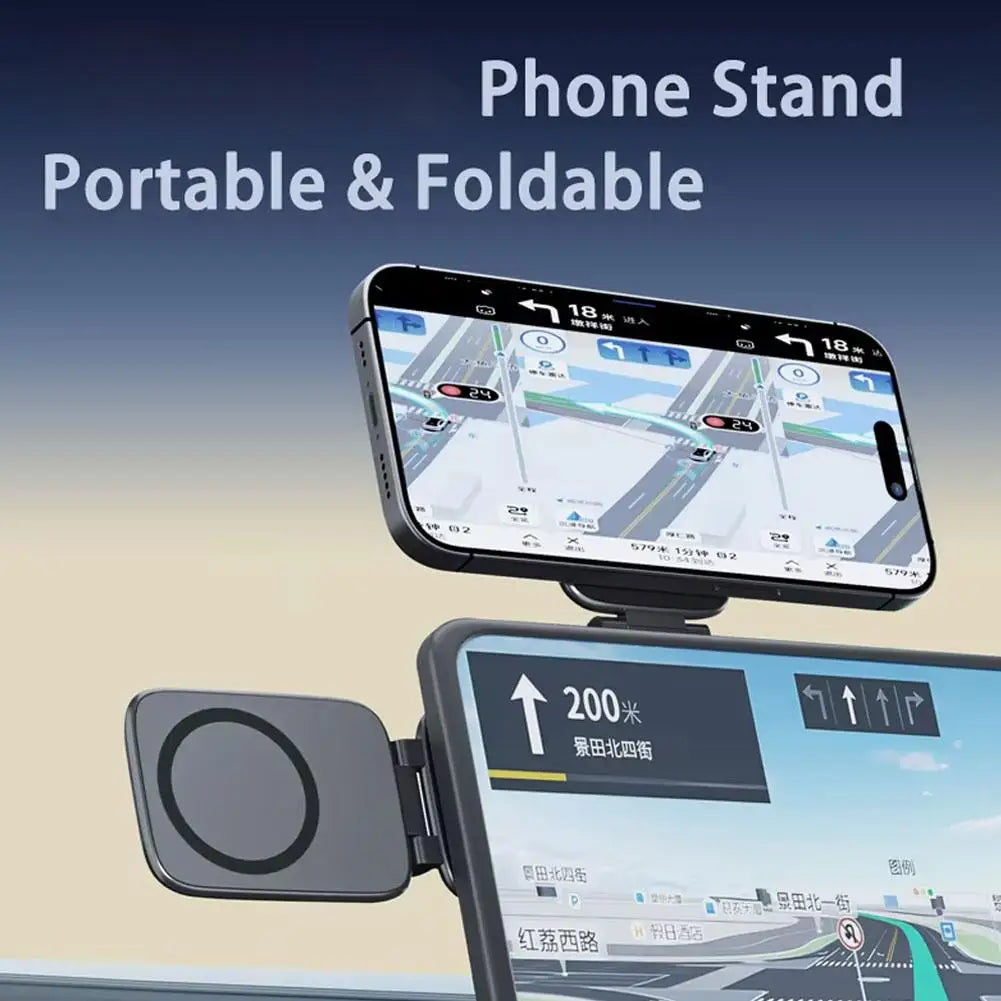 Foldable Magnetic Phone Stand for Car