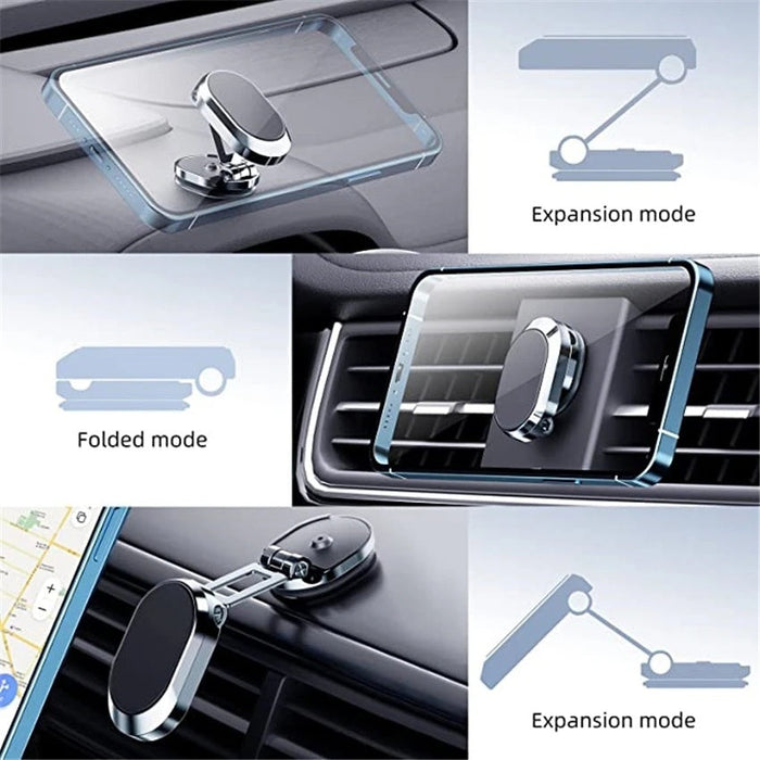 Foldable Magnetic Car Phone Mount