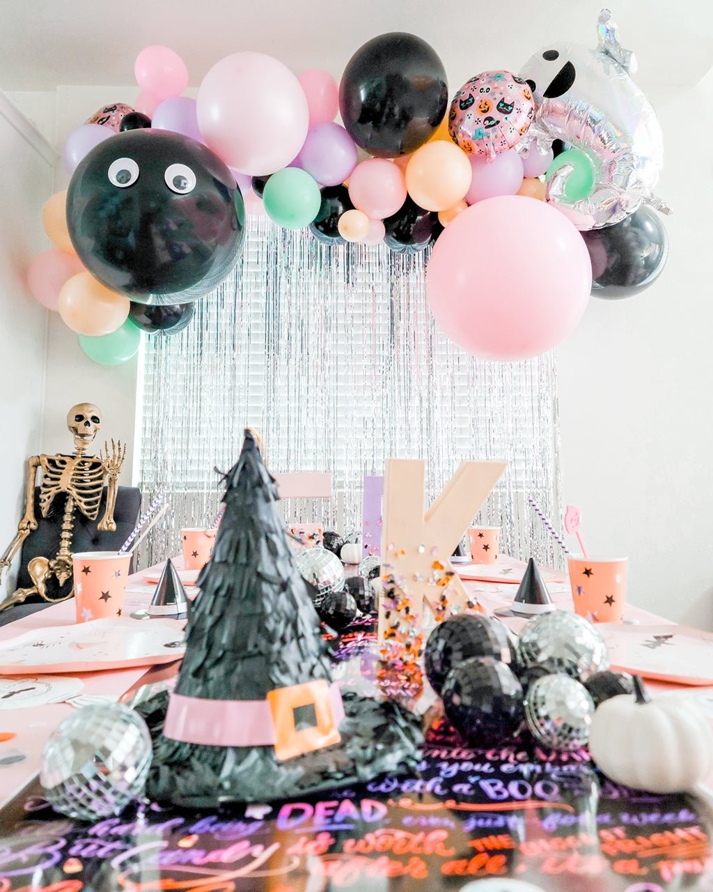 Pastel Halloween Balloon Garland Kit